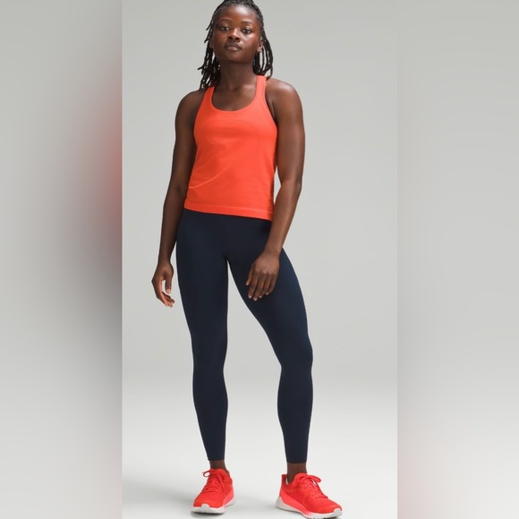 NWT Lululemon Swiftly Tech Racerback Tank Top 2.0 Race Size 12 Solar Orange - Picture 6 of 9
